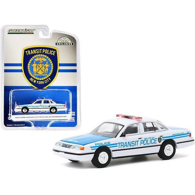 Greenlight 30160 1994 Ford Crown Victoria Police Interceptor New