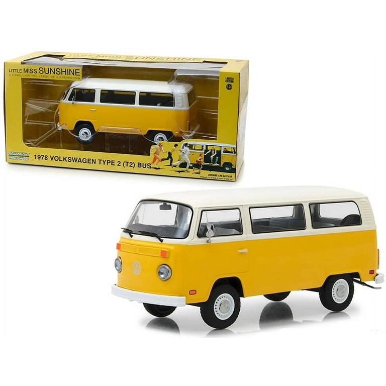 1978 Volkswagen Type 2 (t2) Bus Yellow With White Top Little