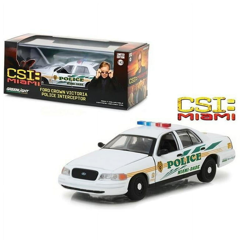 Ford Crown Victoria Police Interceptor CSI Miami Dade Police Car
