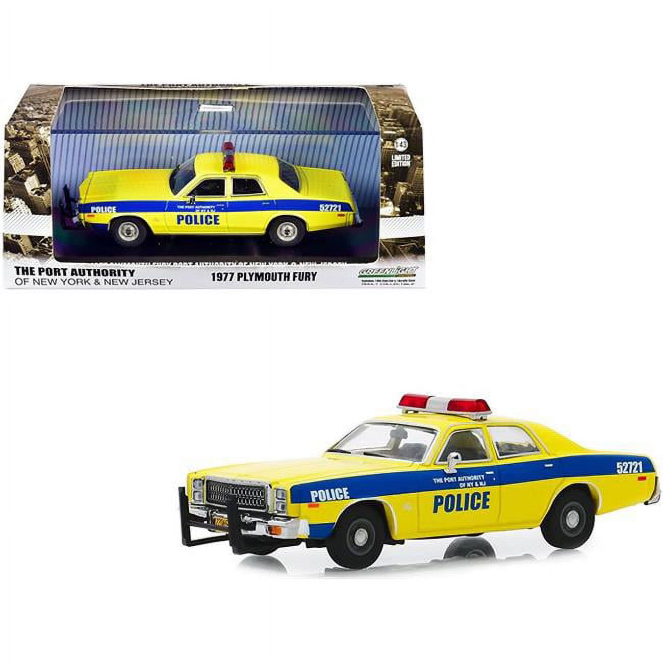 グリーンライト　1977 PLYMOUTH FURY 警察車両 1/43 グリーンライト 1977 PLYMOUTH FURY 警察車両 1/43 グリーン