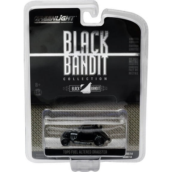 Greenlight - Black Bandit Series 14 - TOPO FUEL ALTERED DRAGSTER