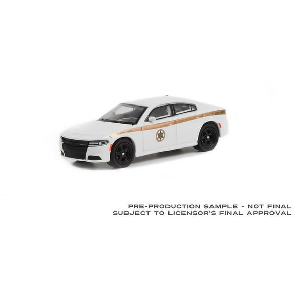 2011 Dodge Charger Pursuit White "Absaroka County Sheriff's Department" "Hobby Exclusive" 1/64 Diecast Model Car by Greenlight