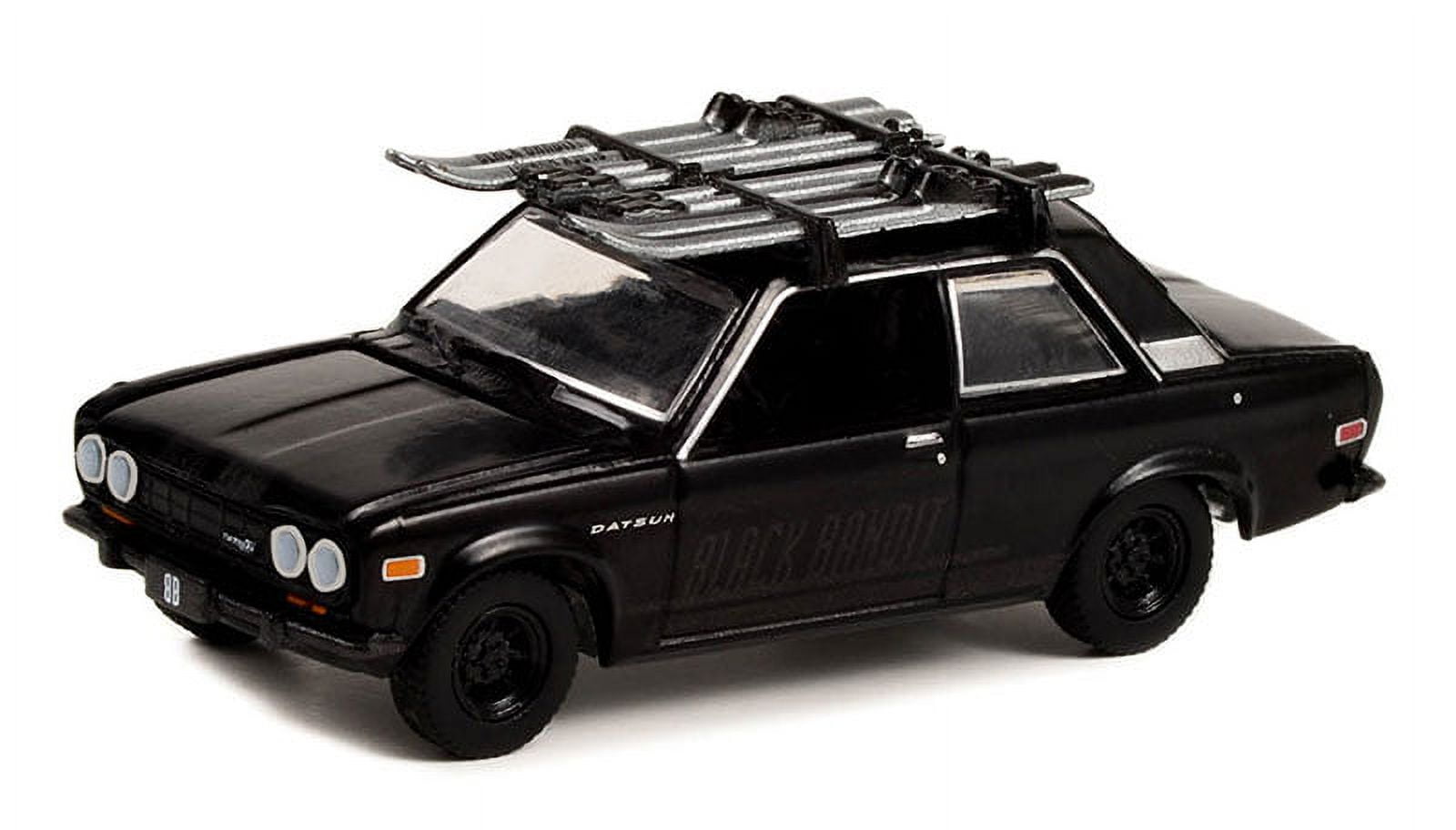 Greenlight Collectibles Black Bandit Series 27 - 1971 Datsun 510 with Ski  Roof Rack