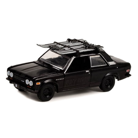 Greenlight Collectibles Black Bandit Series 27 - 1971 Datsun 510 with Ski Roof Rack