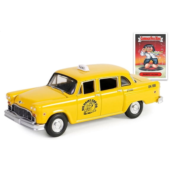 Greenlight Collectibles Garbage Pail Kids Series 6 - 1977 Checker Taxi (Poppy Fiction)