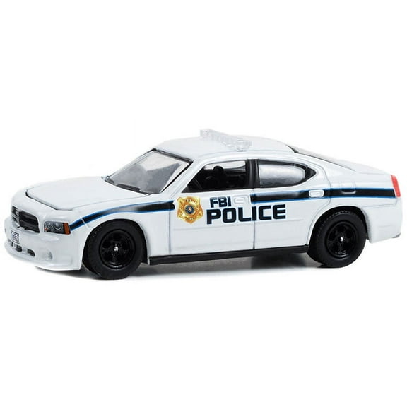 Greenlight Collectibles Hot Pursuit Hobby Exclusive FBI Edition - 2008 Dodge Charger Police Pursuit