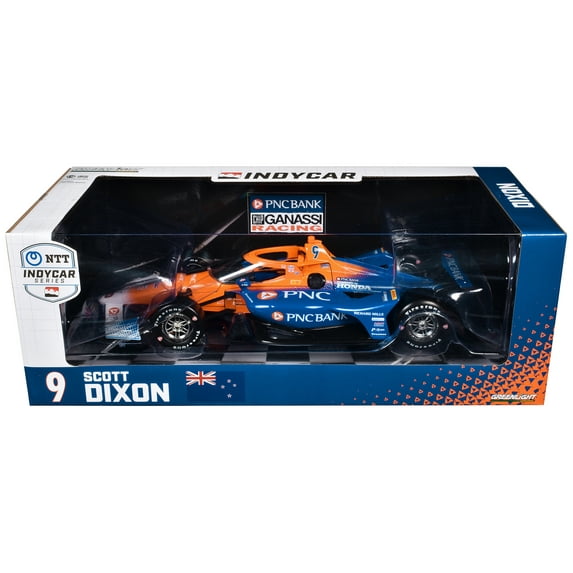 Dallara IndyCar #9 Scott Dixon "PNC Bank" Chip Ganassi Racing "NTT IndyCar Series" (2024) 1/18 Diecast Model Car by Greenlight