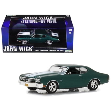GREENLIGHT COLLECTIBLES 1/43 - CHEVROLET Chevelle SS396 - John Wick 2 Movie 1970