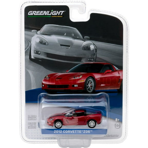 Greenlight - General Motors Collection Series 1 - 2012 Corvette Z06 Crystal Red