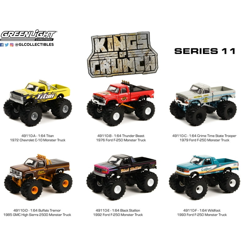 GreenLight Collectibles Kings of Crunch Series 11 1:64 Diecast
