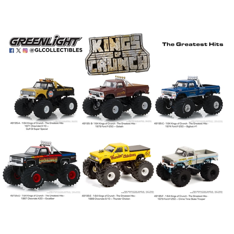GreenLight Collectibles Kings of Crunch Series 11 1:64 Diecast