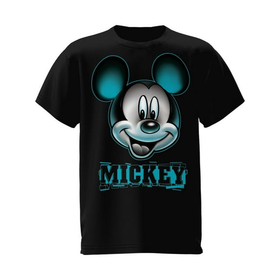 Disney Mickey Glow in the Dark Youth Tee Shirt, XS-XL (Boy's)