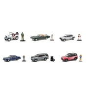 Greenlight The Hobby Shop Series 11 Diecast Car Set - Box of 6 assorted 1/64 Scale Diecast Model Cars