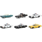 Greenlight Thelma & Louise Special Edition Diecast Car Set - Box of 6 1/64 Scale Diecast Model Cars, Assorted Colors