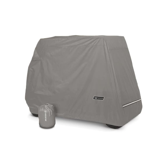 Greenline Golf Cart Cover 4 Passenger Marine Grade Fabric, Made in North America, Water Resistant with Rear Zipper - Universal Fit Golf Cart Cover for All Models-Fits up to 106"L x 48"W x 62"H