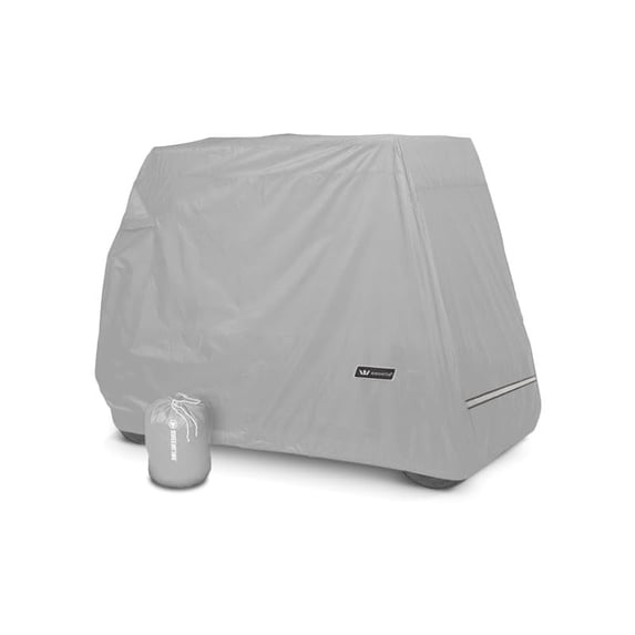 Greenline Golf Cart Cover 4 Passenger Marine Grade Fabric, Made in North America, Water Resistant with Rear Zipper - Universal Fit Golf Cart Cover for All Models-Fits up to 106"L x 48"W x 62"H