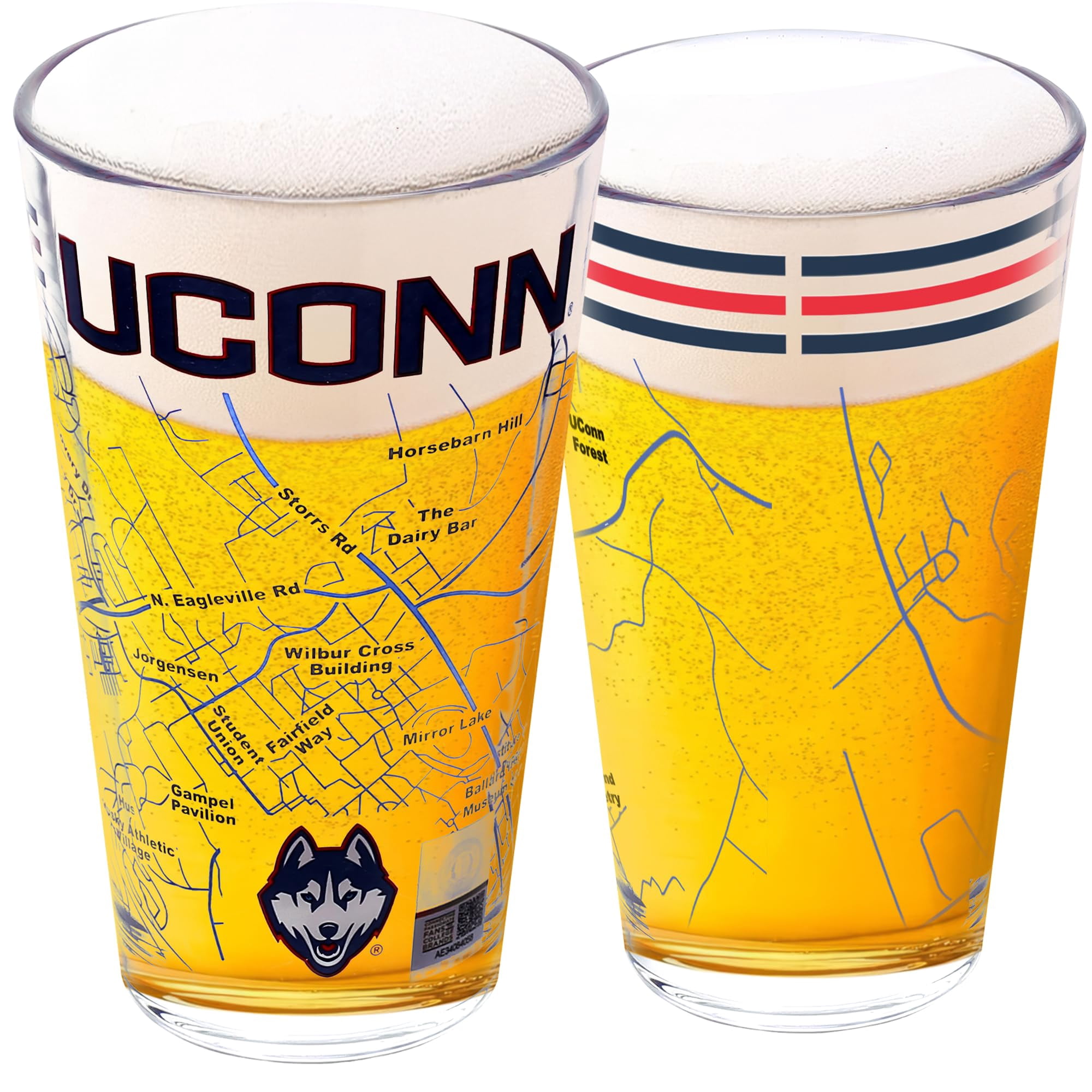 Stephen F. Austin State University 16 Oz Pint Glass 2-Pack - Officially Licensed College Glassware
