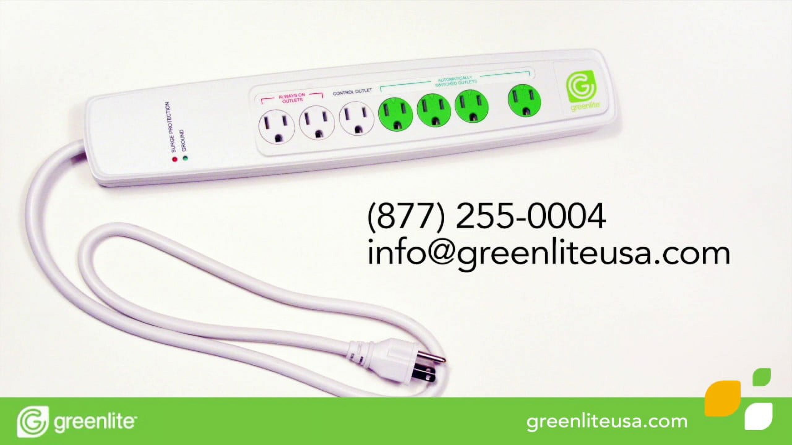 Greenlite Tier 1 Advanced Power Strip, Current Sensing Power Strip