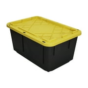 Greenmade Pro Plastic 27 Gal Storage Box, Black