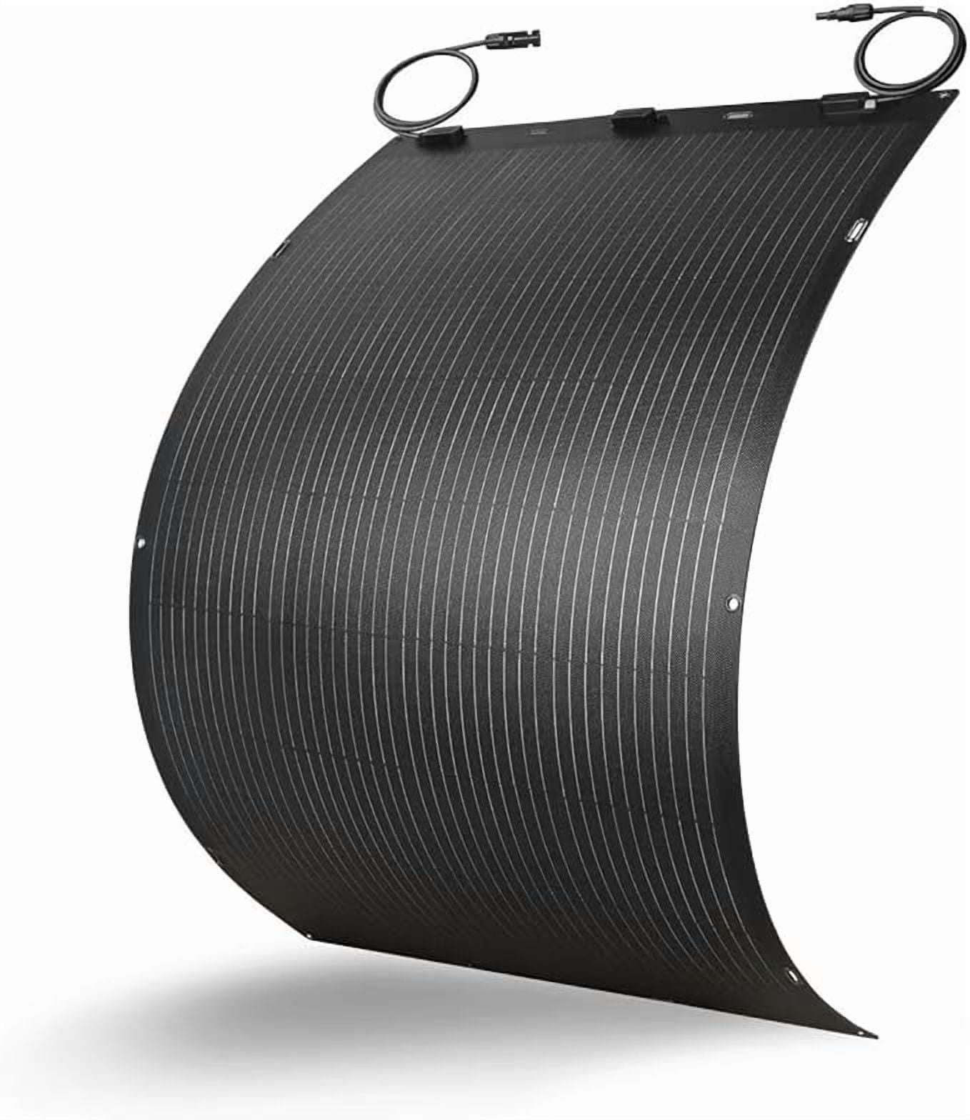 Greenmagic  200W 20V Flexible Solar Panel Ultra Thin Ultra Lightweight Off-Grid Charger for Marine RV Cabin Van Car Uneven Surfaces