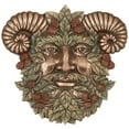 thumbnail image 1 of Greenman Summer Plaque Fantasy Designer Decoration Collectible, 1 of 3