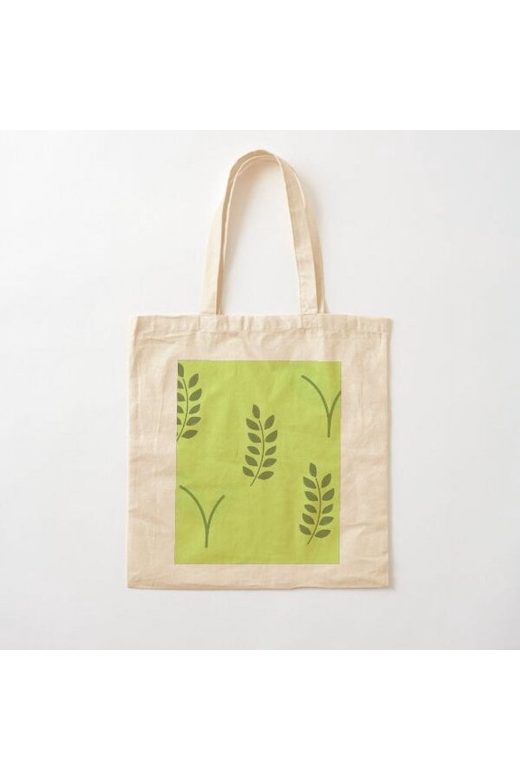 Greenpatterns Canvas Canvas Tote Bags, Reusable Shopping Bag