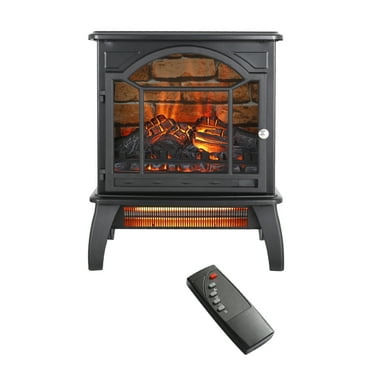 Greenpod 400 sq ft Electric 3D Flame Effect Heating Stove