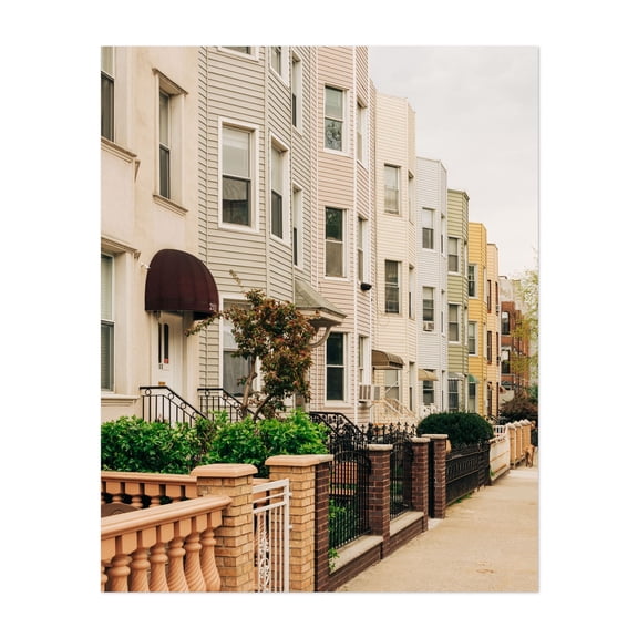 Greenpoint Residential 04 - Brooklyn New York Photography Unframed Wall Art Print 8 x 10 inches
