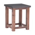 thumbnail image 1 of Greenpoint Side Table Gray & Distressed Fir-Color:Gray & Distressed Fir,Finish:Old Fir Wood,Style:Era, 1 of 4