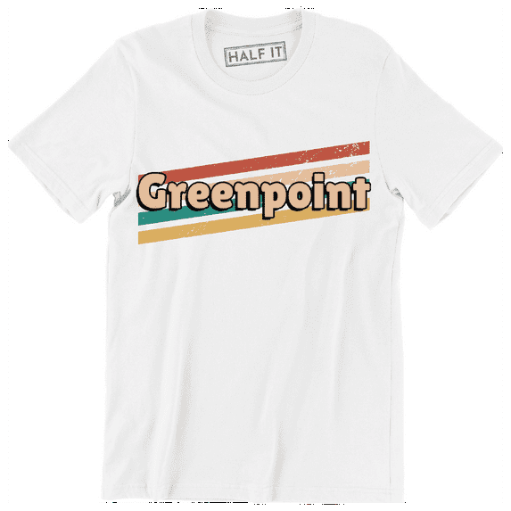 Greenpoint Simple Statement Brooklyn New York City Men T-Shirt