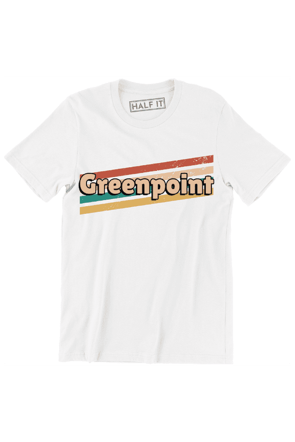 Greenpoint Simple Statement Brooklyn New York City Men T-Shirt
