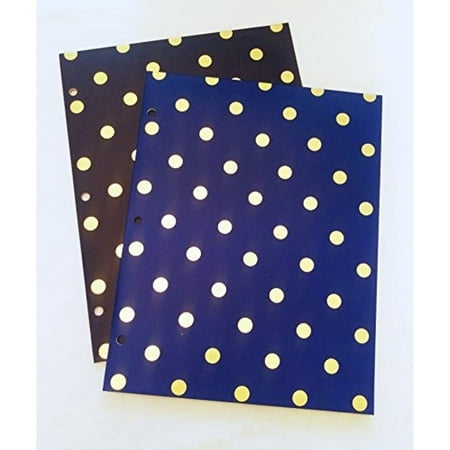 Greenroom Recycled Portfolio Folders - Metallic Gold 2 Pack