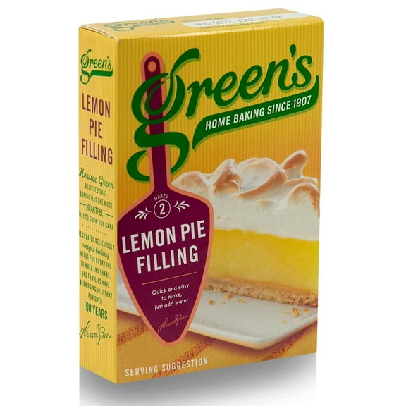 Greens Lemon Pie Filling Mix 140g (Pack of 2)