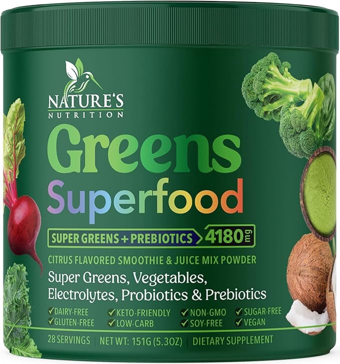 Greens Superfood Powder Original Organic Greens Smoothie Juice Mix