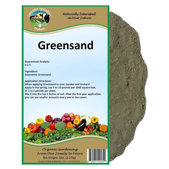 Greensand Fertilizer 5lb. - Lancaster Agriculture Products