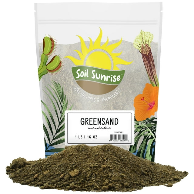 Greensand Soil Additive (1 Pound); Special Container Gardening Additive