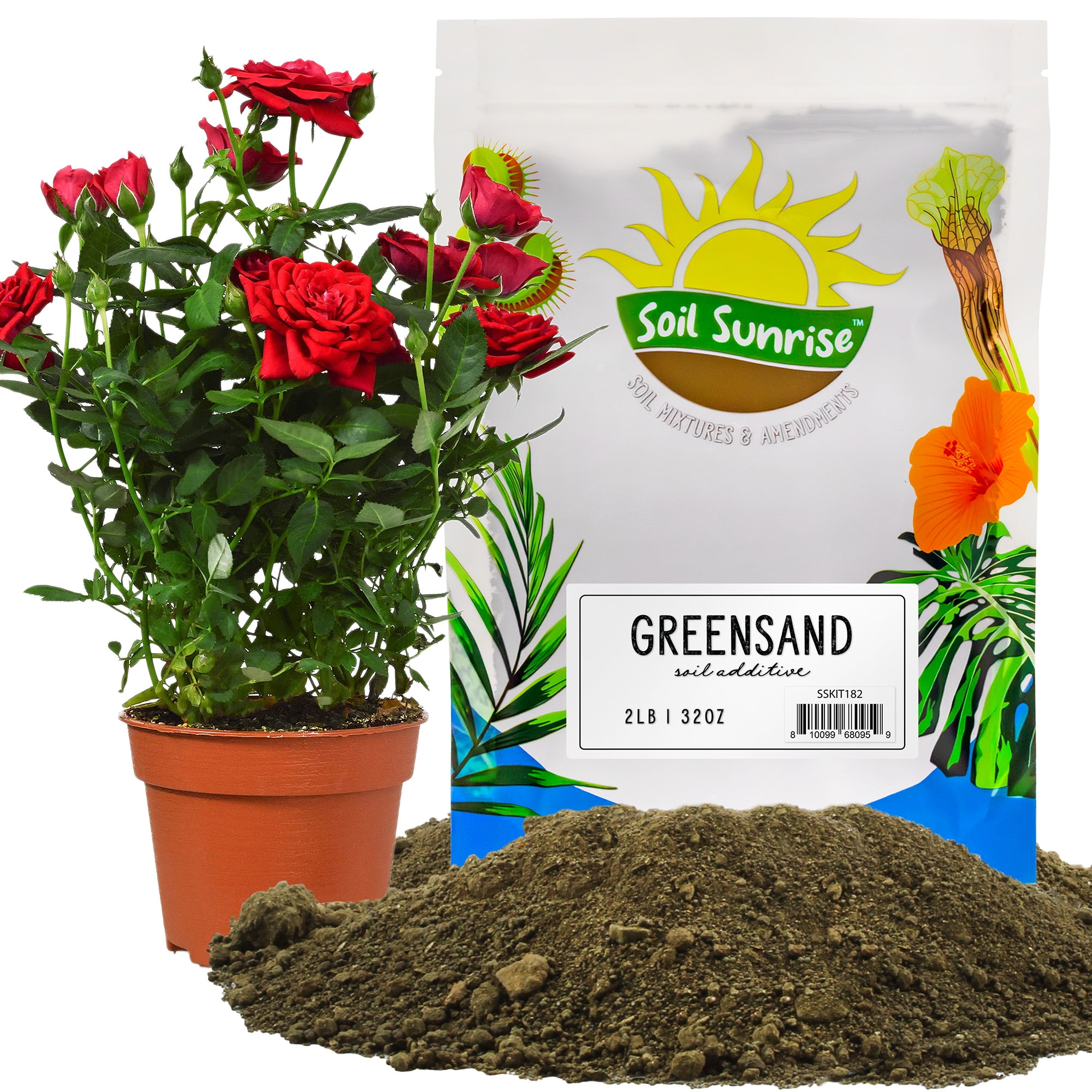 Greensand Soil Additive (2 Pounds); Special Container Gardening
