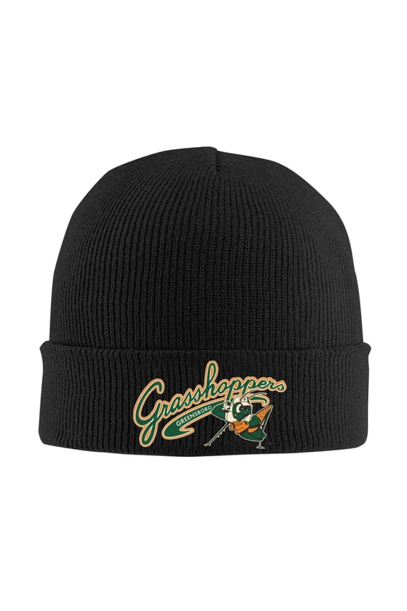 Greensboro Grasshoppers Beanie Hat For Men And Women Winter Warm Hats Knit Slouchy Thick Skull Cap