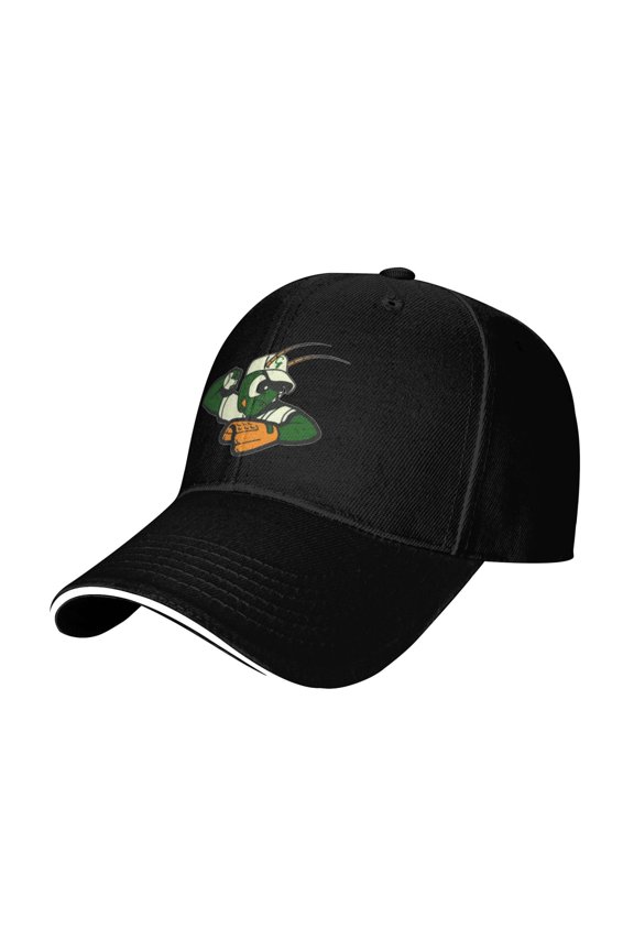 Greensboro Grasshoppers Casual Sandwich Baseball Cap Adjustable For Men For Women