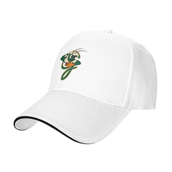 Greensboro Grasshoppers Casual Sandwich Baseball Cap Adjustable For Men For Women
