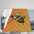 thumbnail image 1 of Greensboro Grasshoppers Fleece Blanket, Very Soft Microfiber Flannel Blanket for Couch Warm and Cozy for All Seasons, 1 of 6