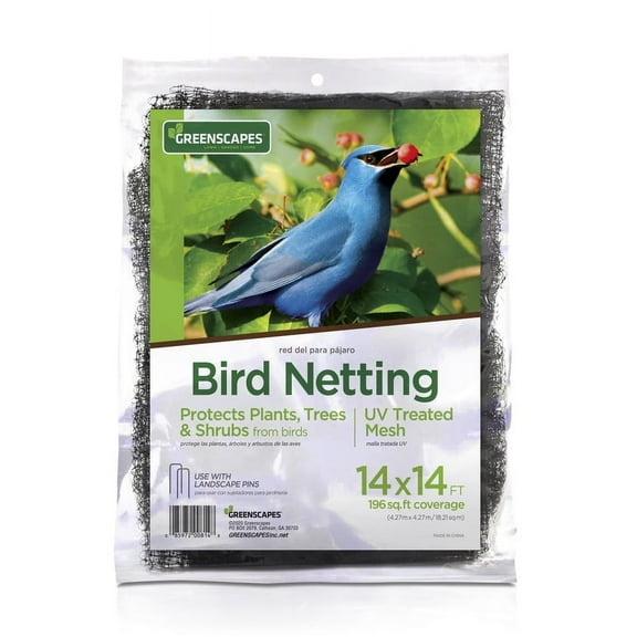 14 ft. x 14 ft. Bird Netting, Reusable