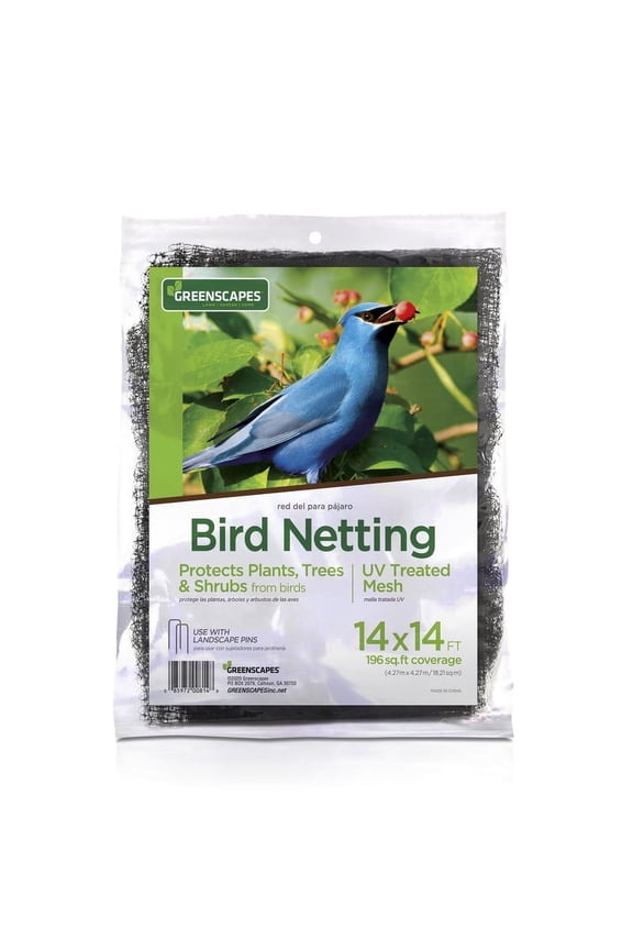 14 ft. x 14 ft. Bird Netting, Reusable