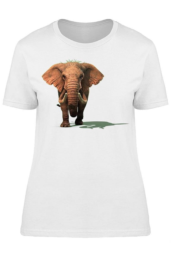 Greenscreen Elephant T-Shirt Women -Image by Shutterstock, Female Large