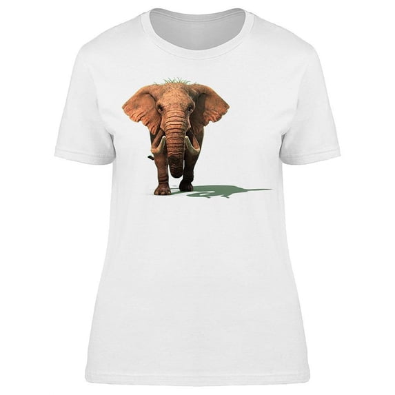 Greenscreen Elephant T-Shirt Women -Image by Shutterstock, Female Small