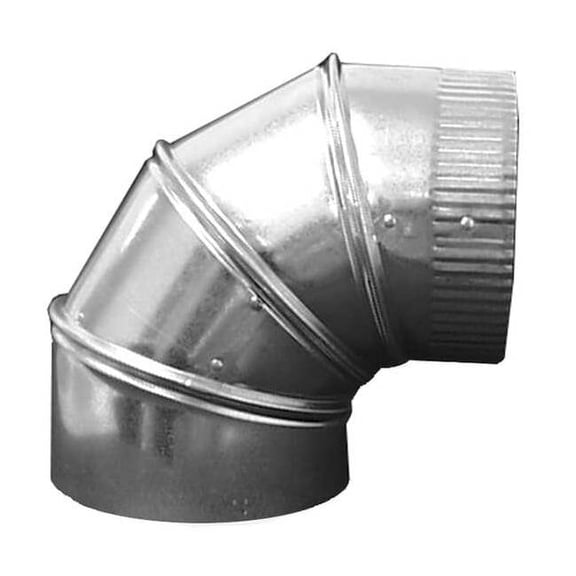 Greenseam 90 Degree Elbow,8" Duct Size GRAE890GA24
