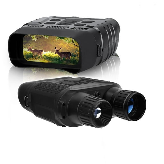 Greensen Night Vision Binoculars, 400m for Full Darkness Infrared Handheld Telescope Multifunctional Camera Video Recorder Outdoor
