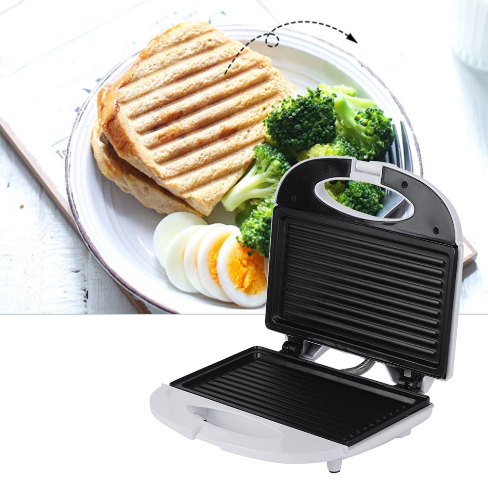 VEVOR Sandwich Bread Toaster Press Maker Electric Bread Grill 1800W