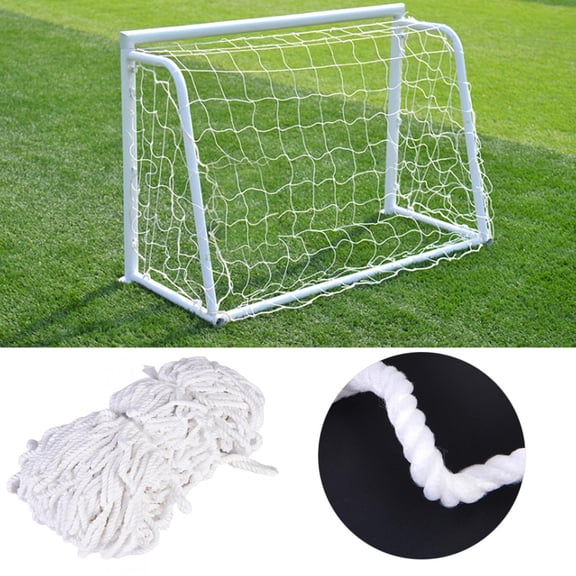 Greensen Soccer Post Net, 8 x 4ft Football Goal Netting Soccer Post Durable Net Equipment