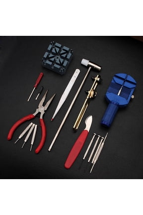 Greensen Watchmaker Kit,16pcs Watch Repair Tool Watchmaker Kit For Changing Watchband & Replacing Battery , Watchband Repair Tool